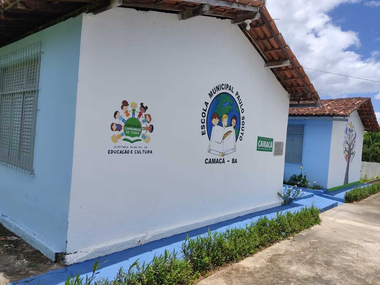 Camacã: Prefeitura realiza reforma na Escola Paulo Souto